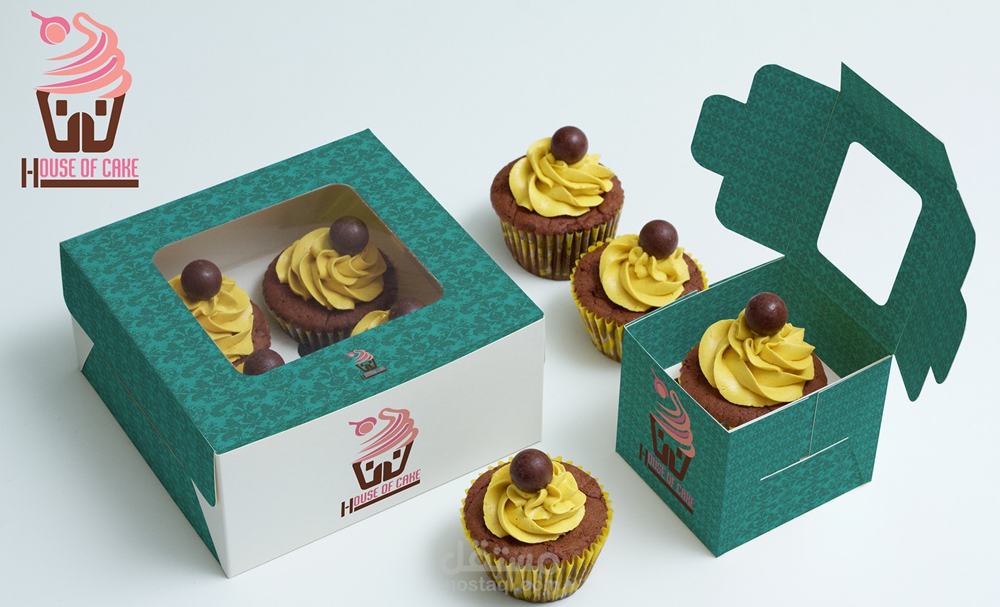 شعار لمحل كاب كيك