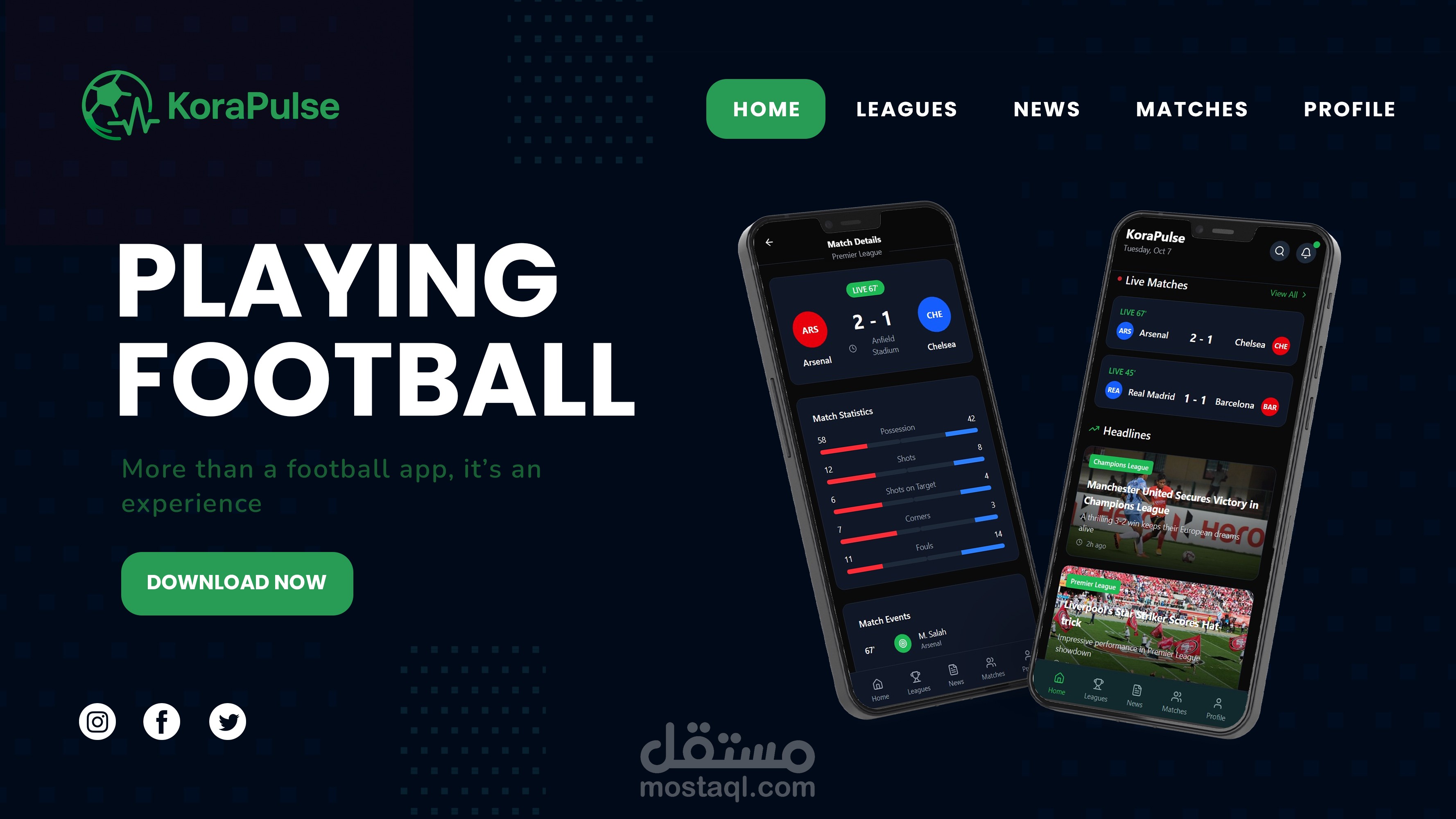 KoraPulse - Football News Mobile App