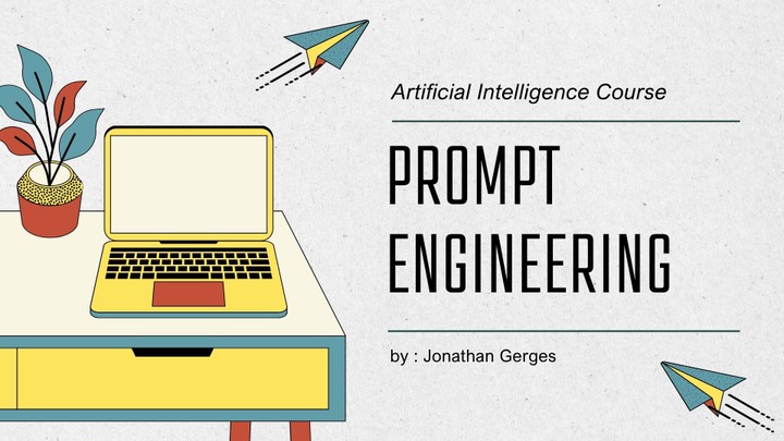عرض تقديمي احترافي عن الـ Prompt Engineering – تحليل وتقنيات تصميم البرومبتات الذكية