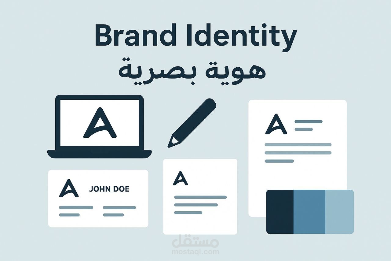 تصميم هوية بصرية احترافية