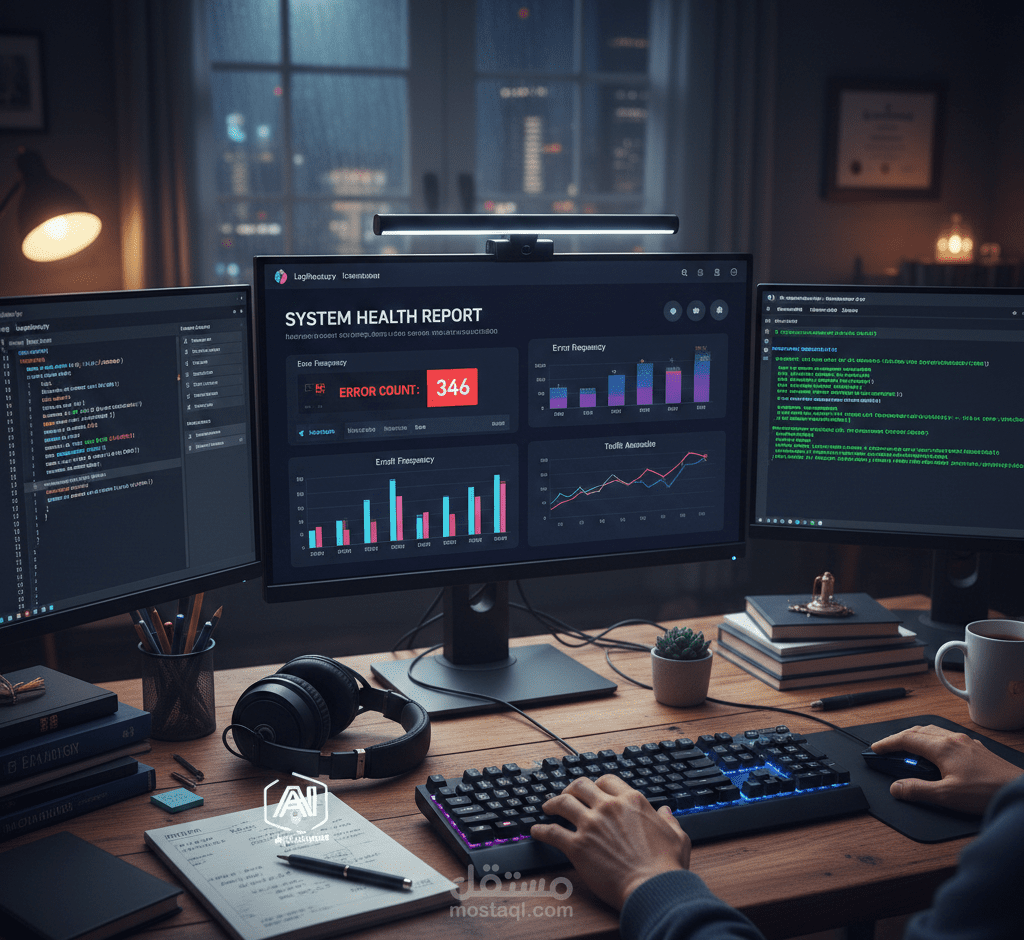 أداة Python لتحليل البيانات المعقدة وتحويلها إلى لوحة تحكم (Dashboard) احترافية