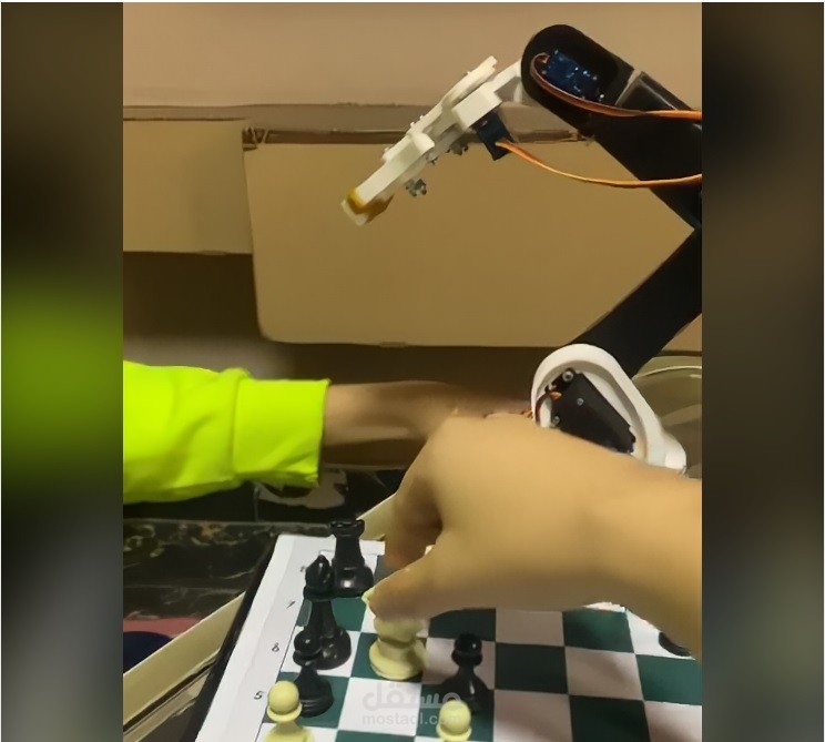 Smart Robotic Arm Playing Chess
