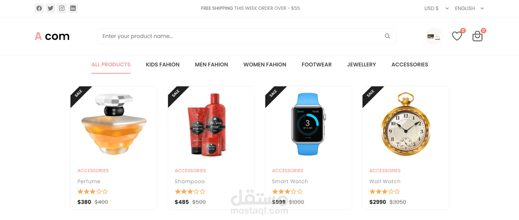 ecommerce web application