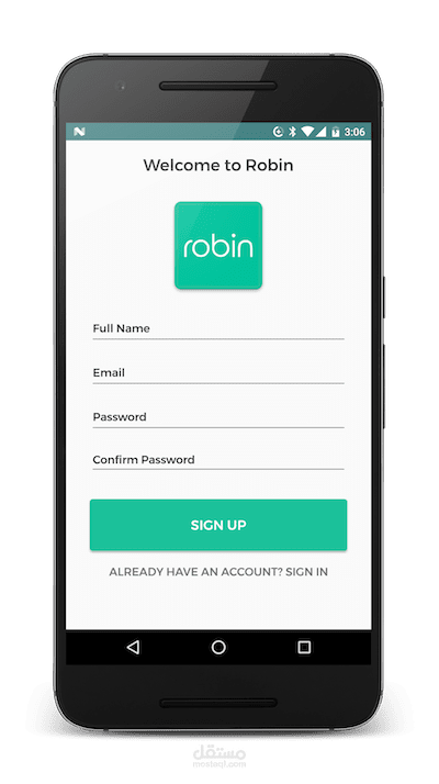 تصميم واجهة تطبيق اندرويد باستخدام linear layout
