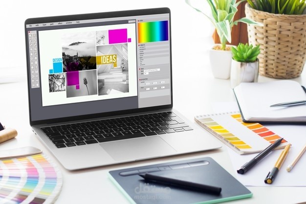 تصميم 4 صور إعلانية لمنصات التواصل الاجتماعي