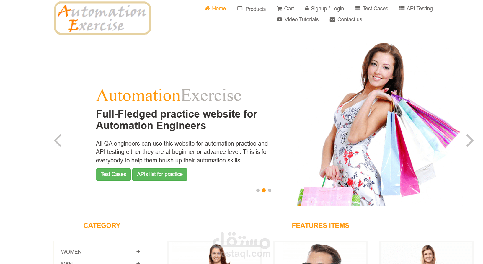E-commerce Automation Website