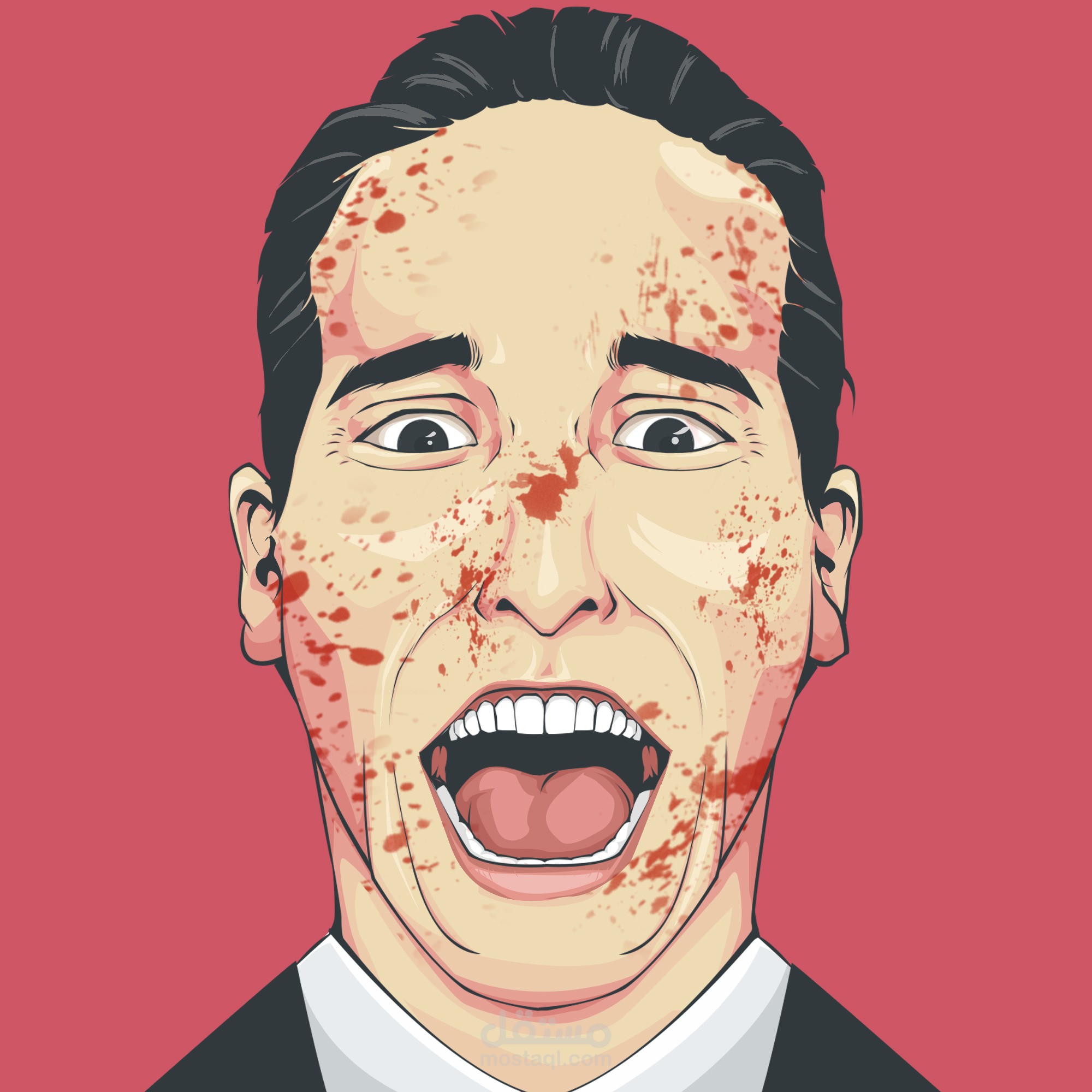 american psycho fanart