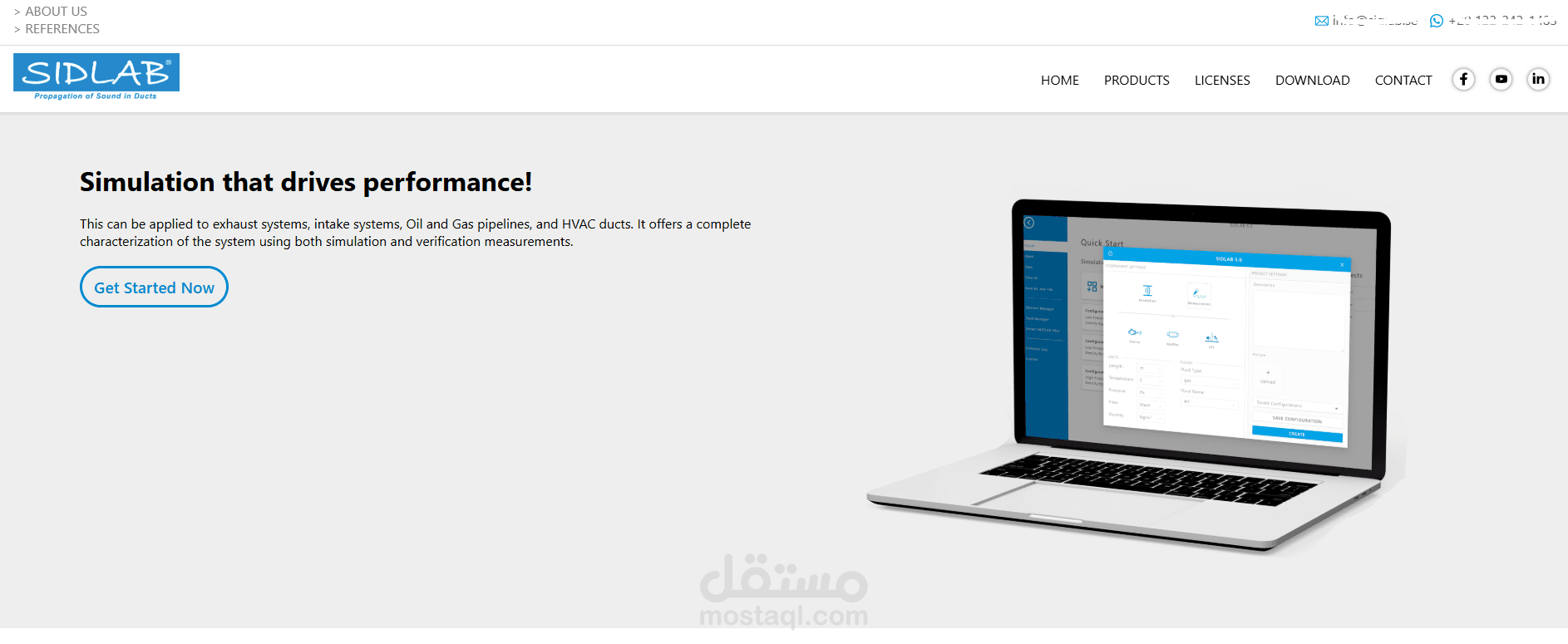 تطوير موقع SIDLAB – موقع تقني متخصص باستخدام WordPress