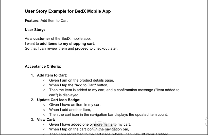 BedX TestCases