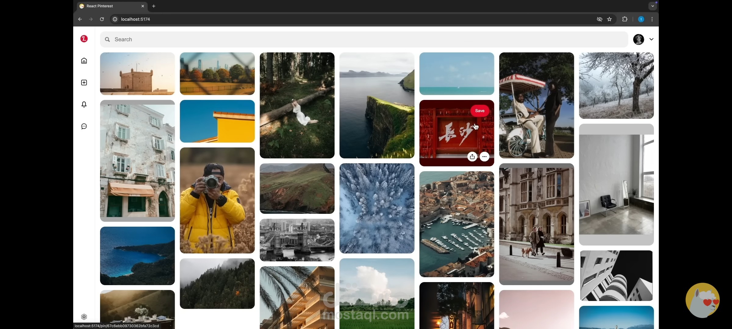 Pinterest clone