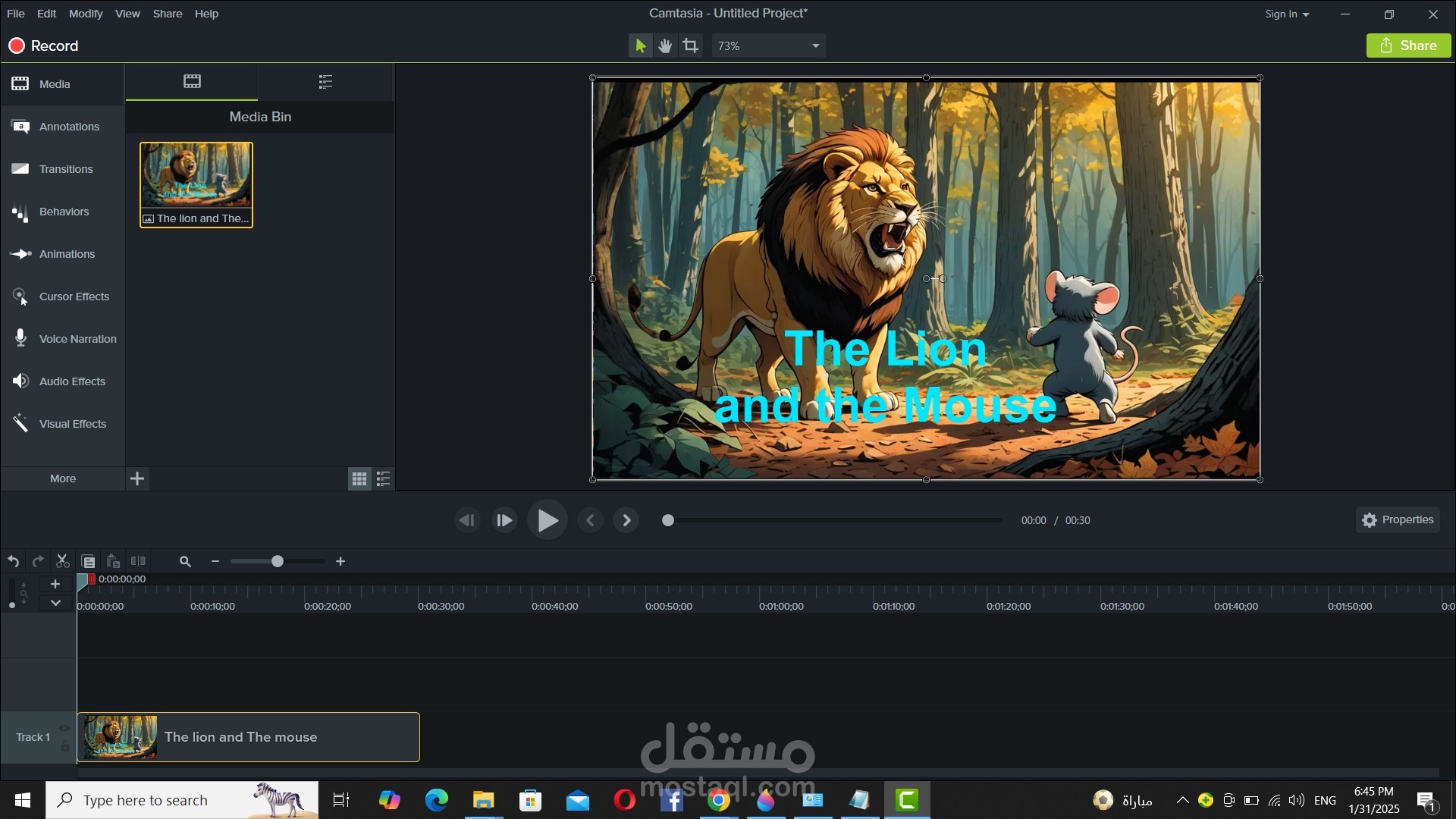 The Lion and the Mouse _ Bedtime Stories for Kids in English _ Storytime