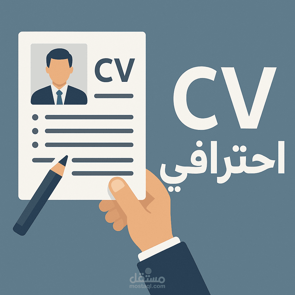 إعداد سيرة ذاتية مميزة حسب مجالك باللغة التي تريدها