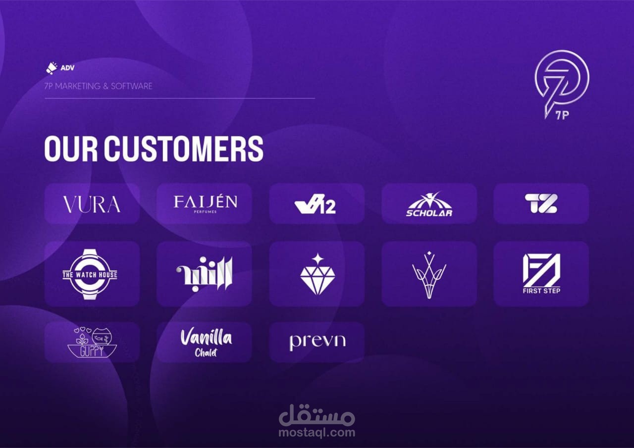 قائمة عملاء - نجاحات في التسويق والتكنولوجيا