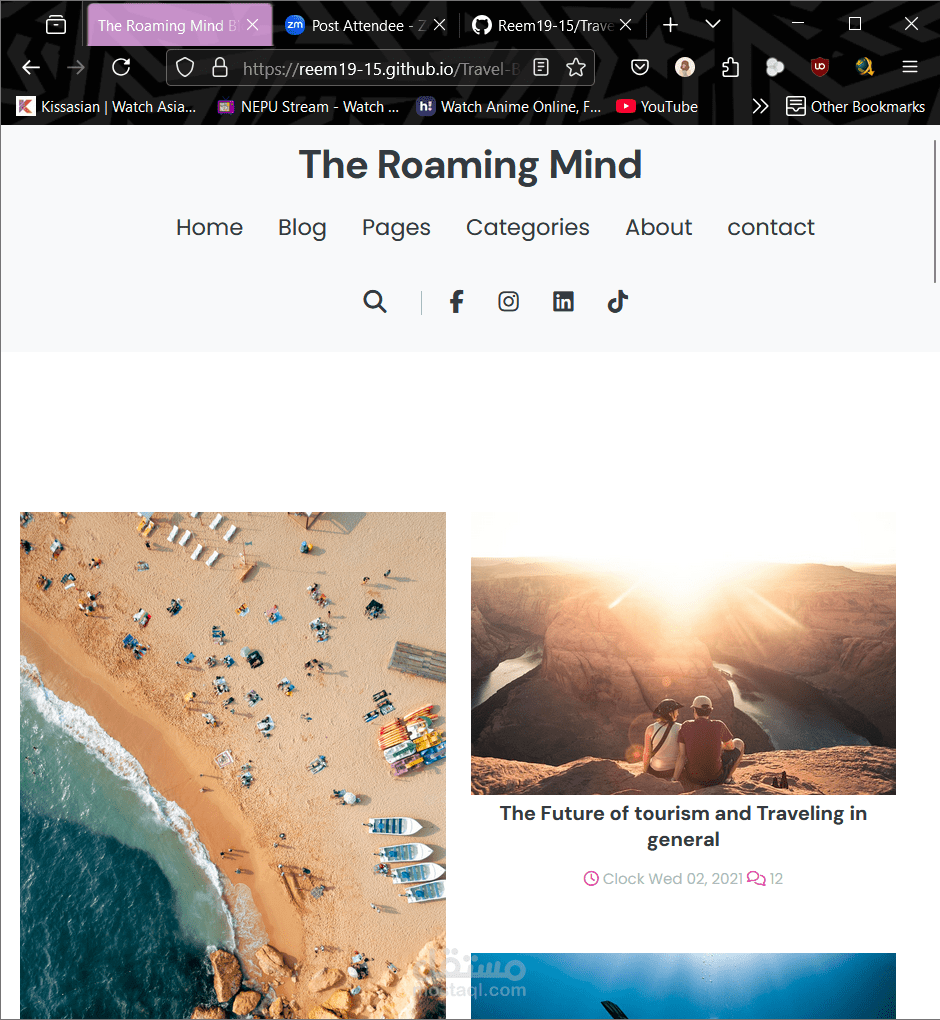 Travel Blog