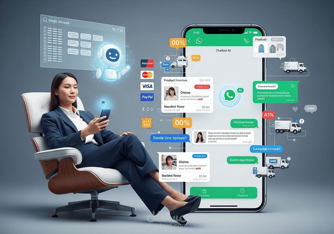 شات بوت واتس اب لمتجرك