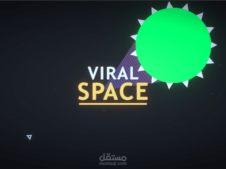 Viral Space | An android game published in AppGallery and Itch.io