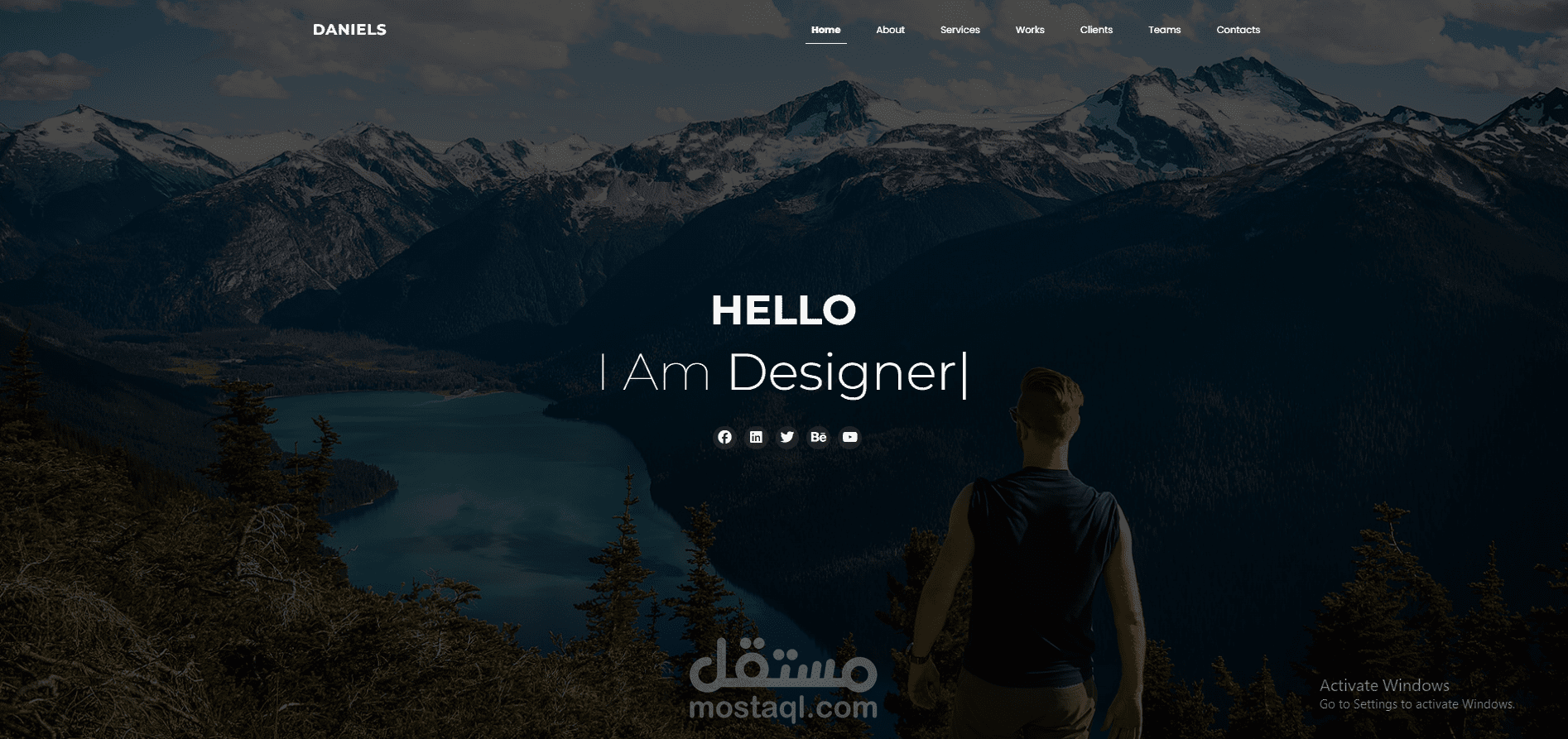 صفحة هبوط landing page