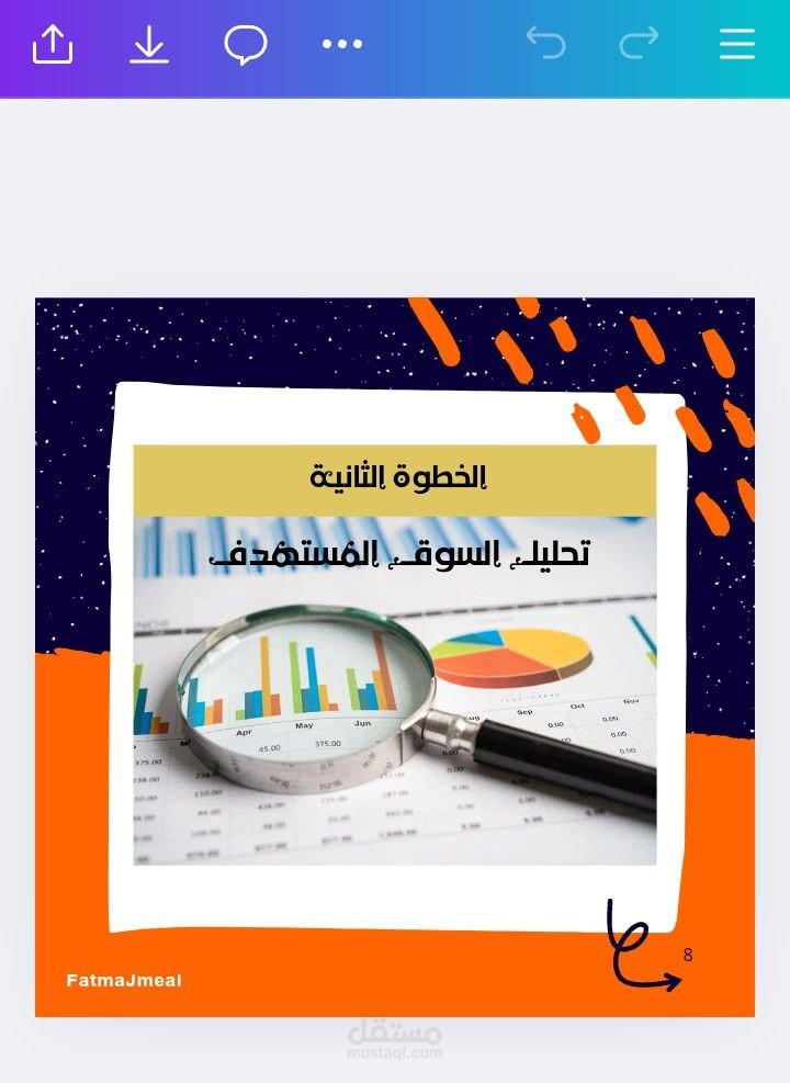 إنشاء محتوى كاروسيل على منصة لينكدن مع التصميم