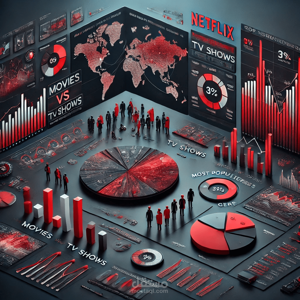 تحليل بيانات Netflix باستخدام Python & Tableau