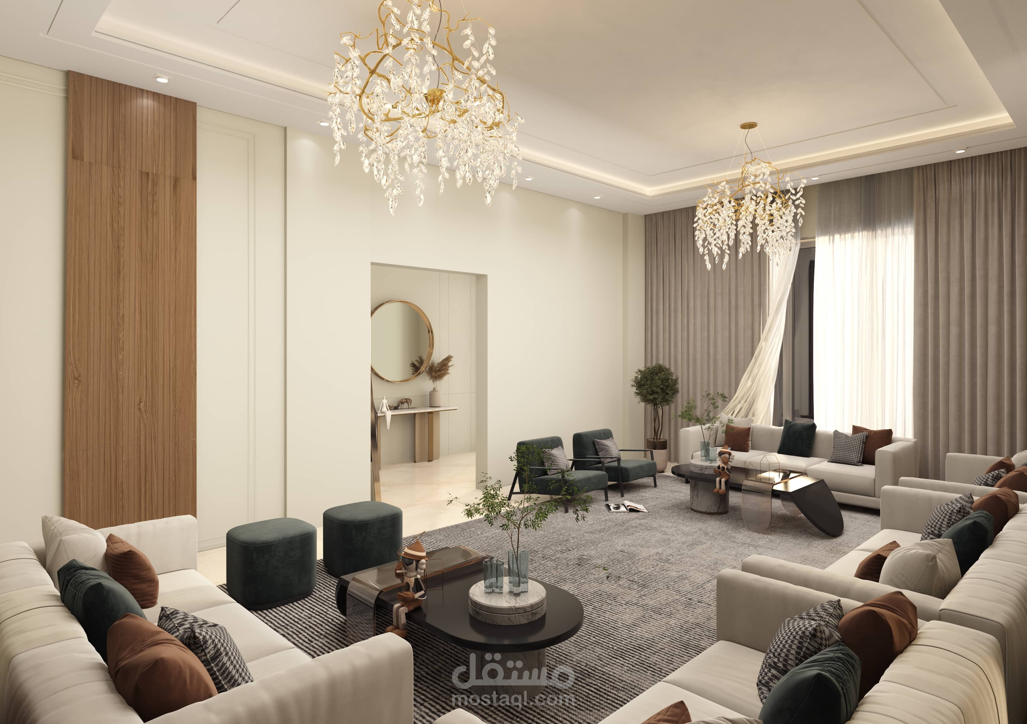 تصميم داخلي لفيلا