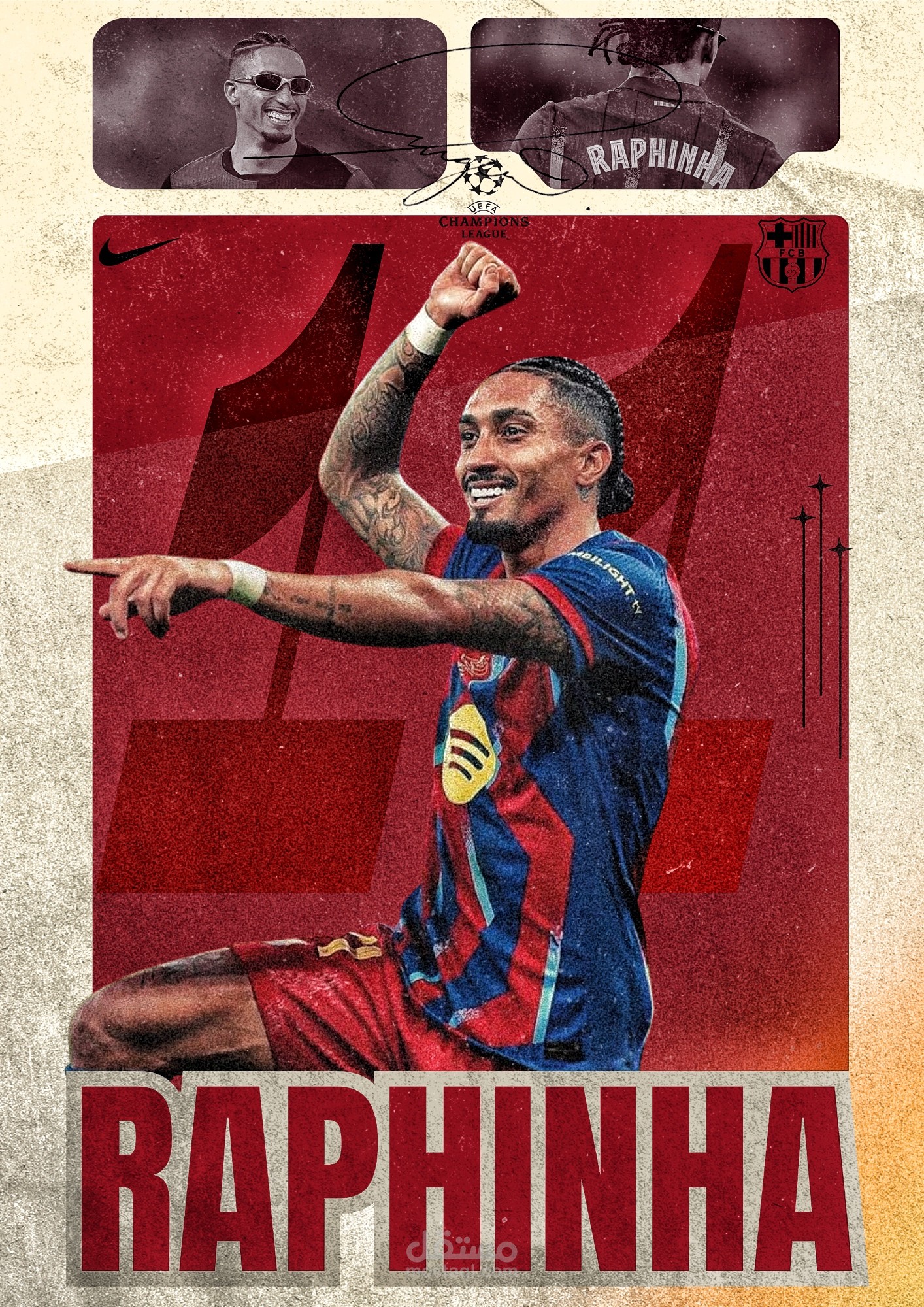 RAPHINHA POSTER