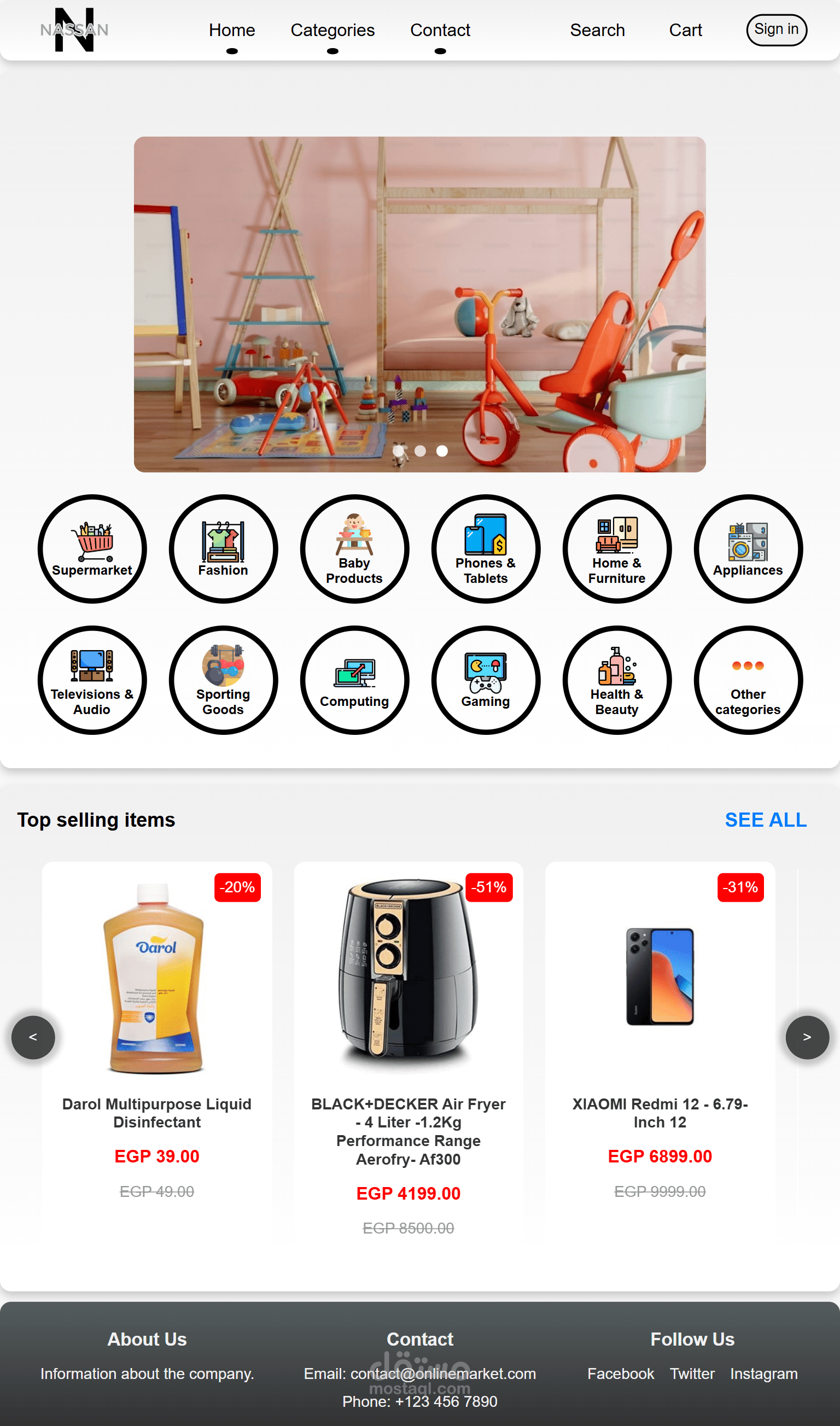 Online market