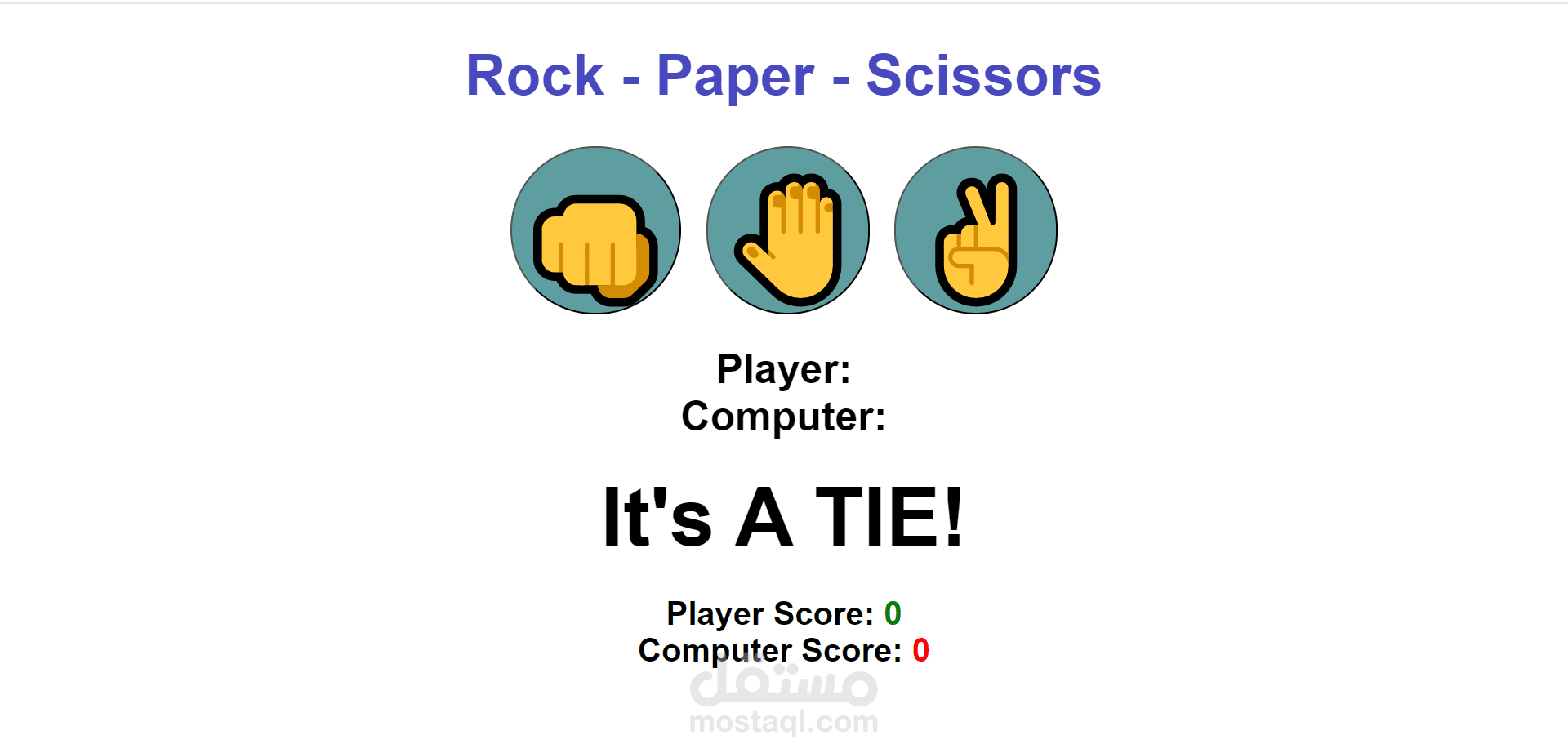 Rock - Paper - Scissors