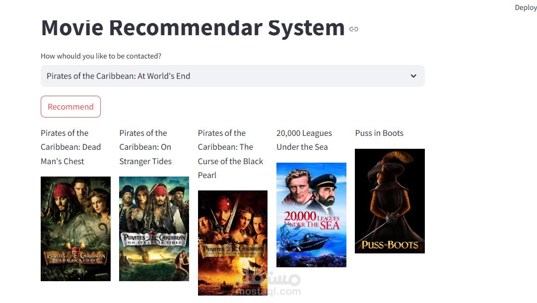 Movie Recommendation System