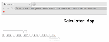 simple calculator web site