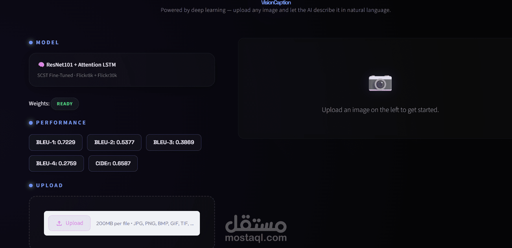 تطوير نظام ذكاء اصطناعي لوصف الصور تلقائياً (AI Image Captioning)