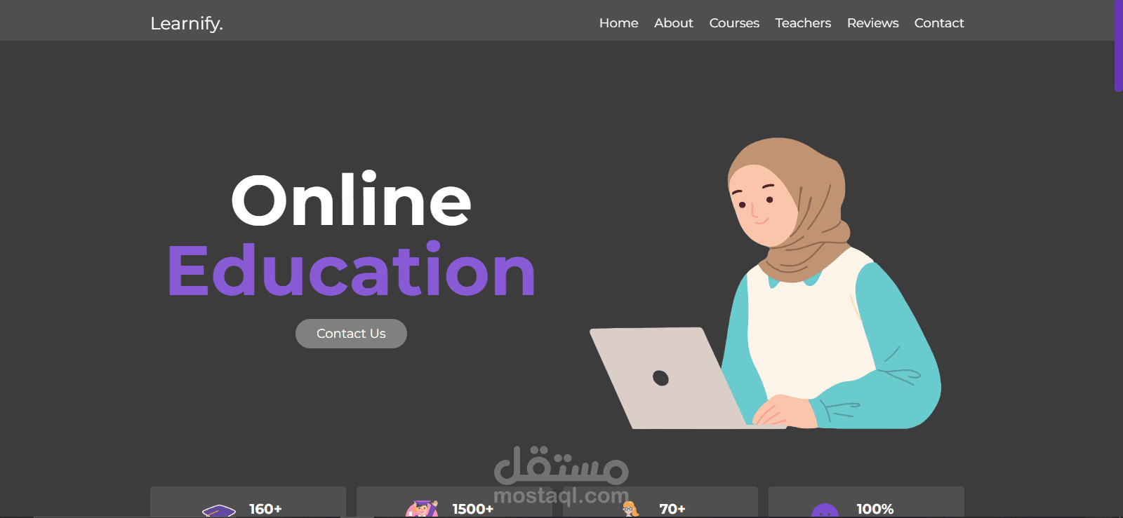 Learnify Educational Website