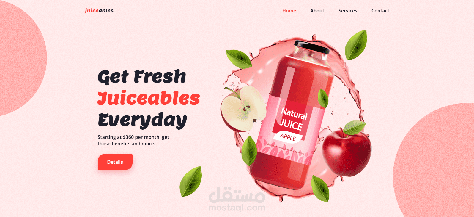 Responsive-Juice-Website