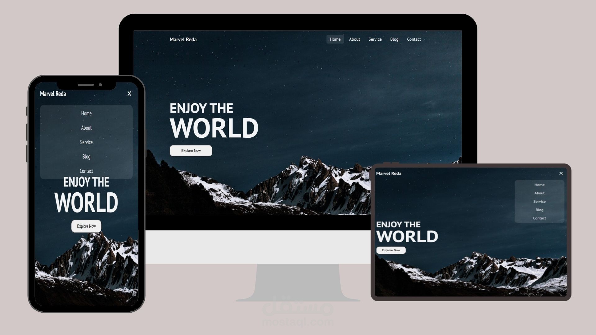 صفحة هبوط Landing Page
