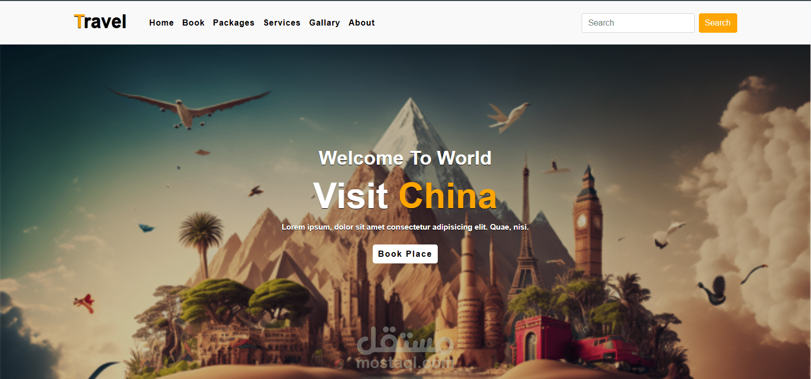 travel website