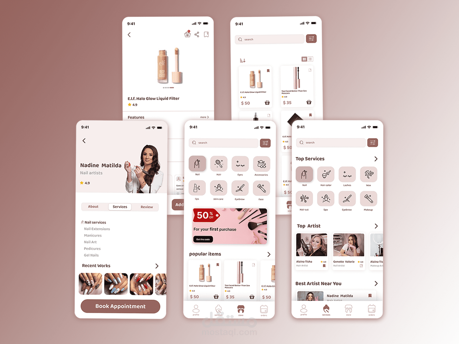 Beauty Reservation App