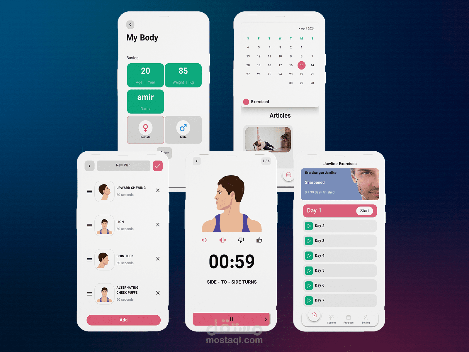 Workout App - Personalized Fitness