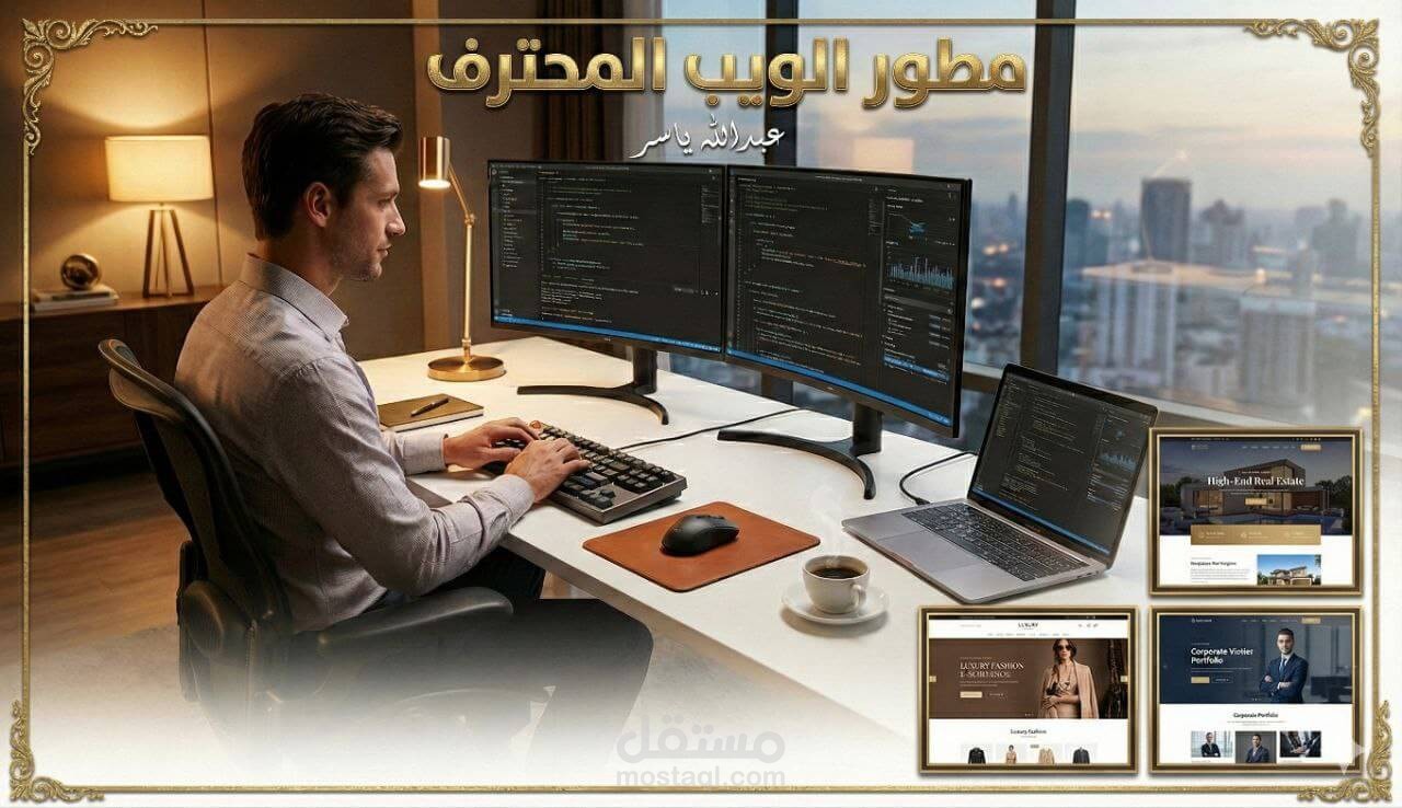 إنشاء وتصميم متجر إلكتروني متكامل (WooCommerce) - لوحة تحكم ذكية