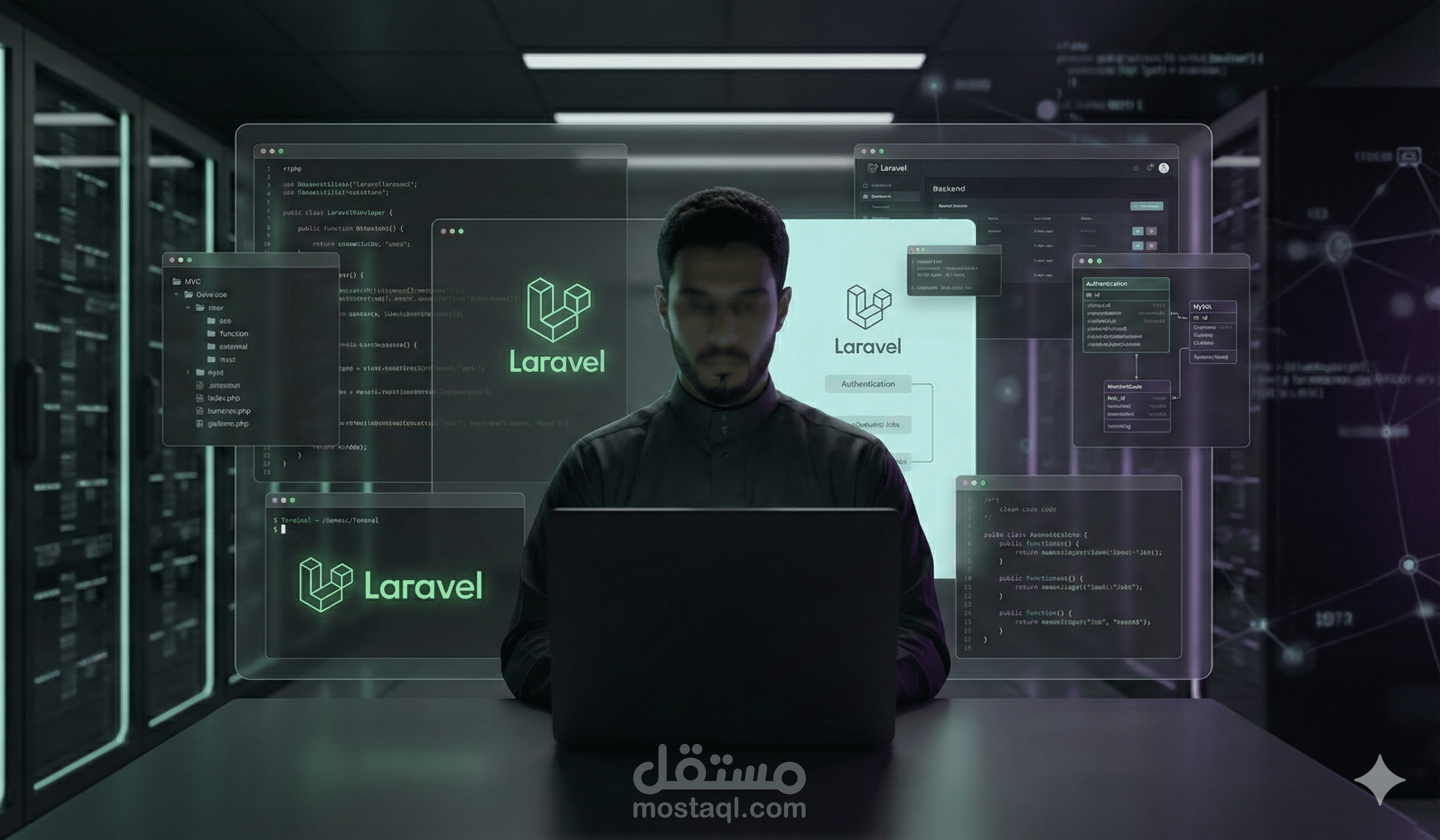 تطوير منصة توظيف متكاملة (Job Board) باستخدام Laravel & MySQL
