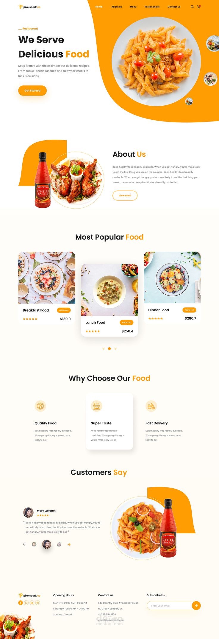 Landing Page
