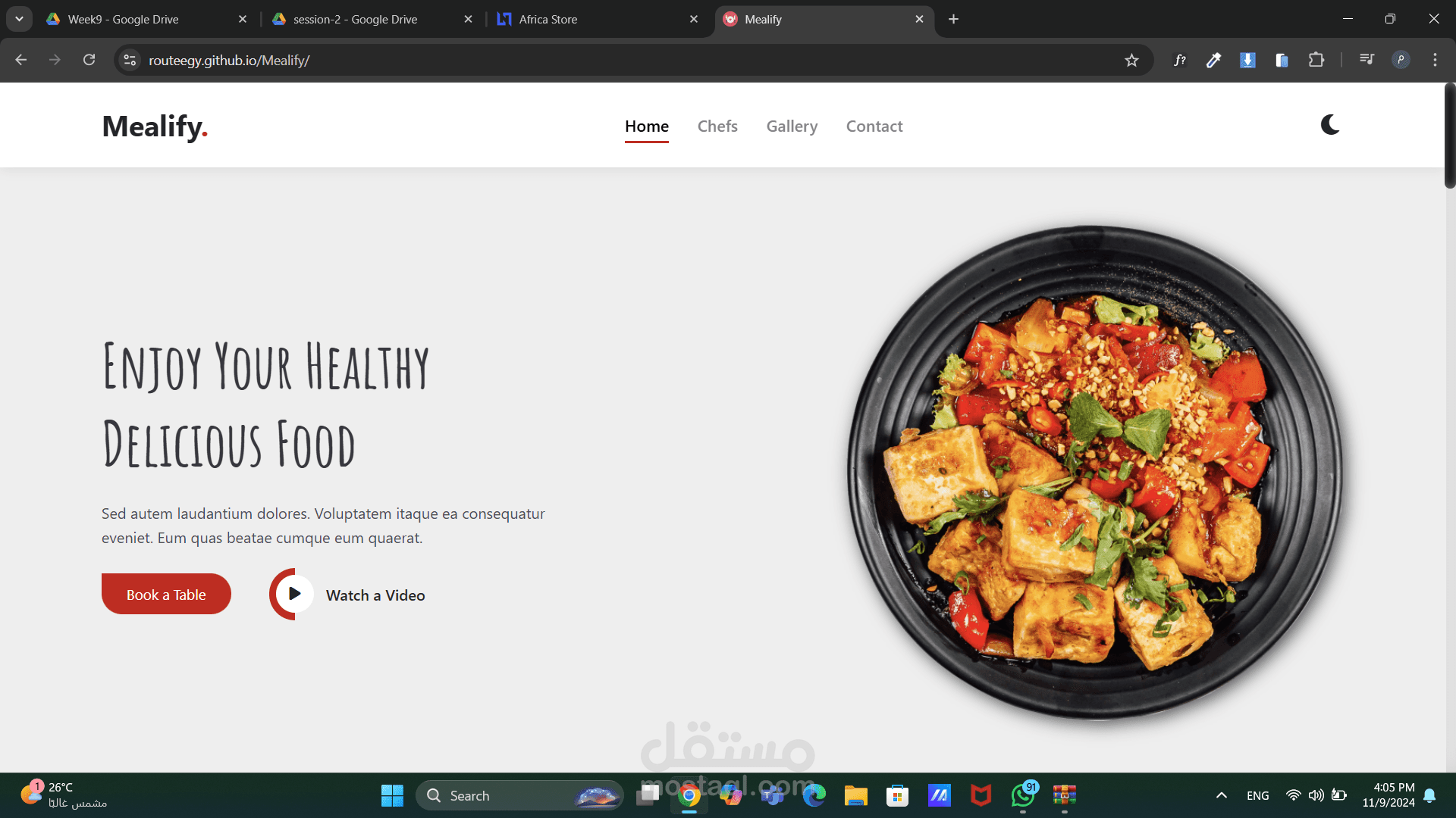 project html cssbootstrab