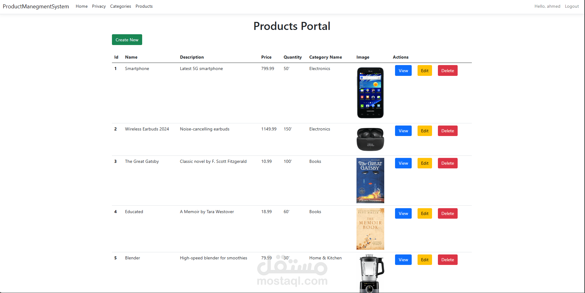 نظام إدارة المنتجات (Product Management System) لشركات التجارة والمخازن