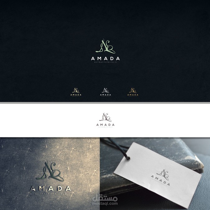 AMADA logo design