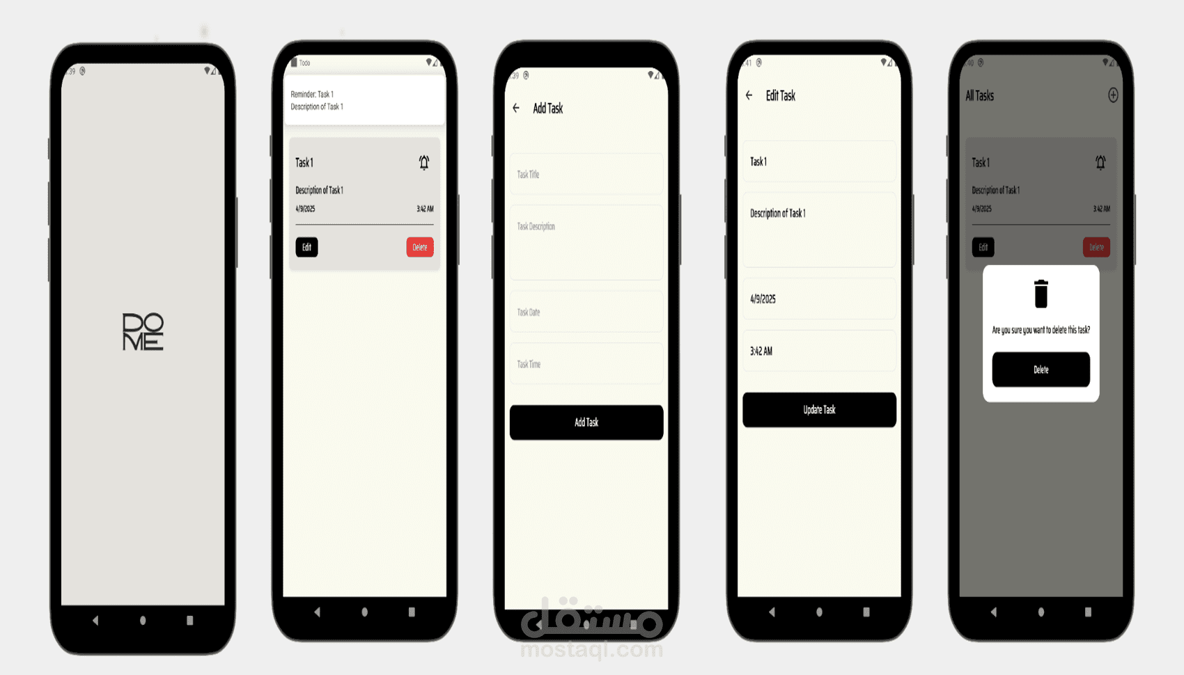 تطبيق مدير المهام