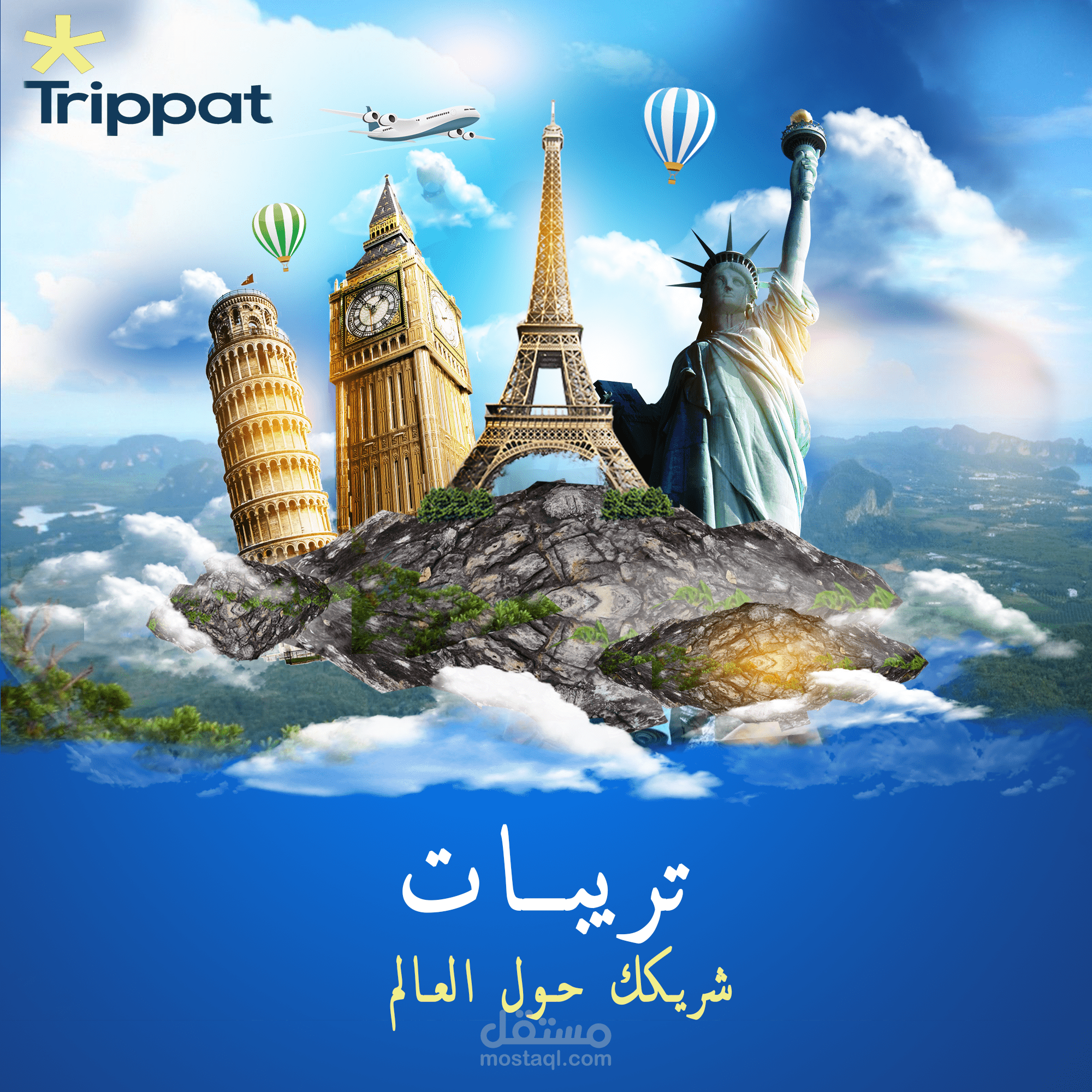 Travel Advertisement Design