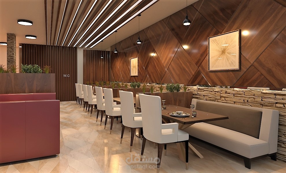 مطعم بالسعودية