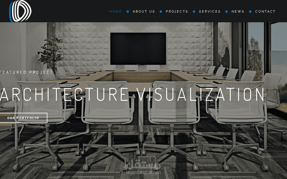 تجهيز موقع شركة 2design3d