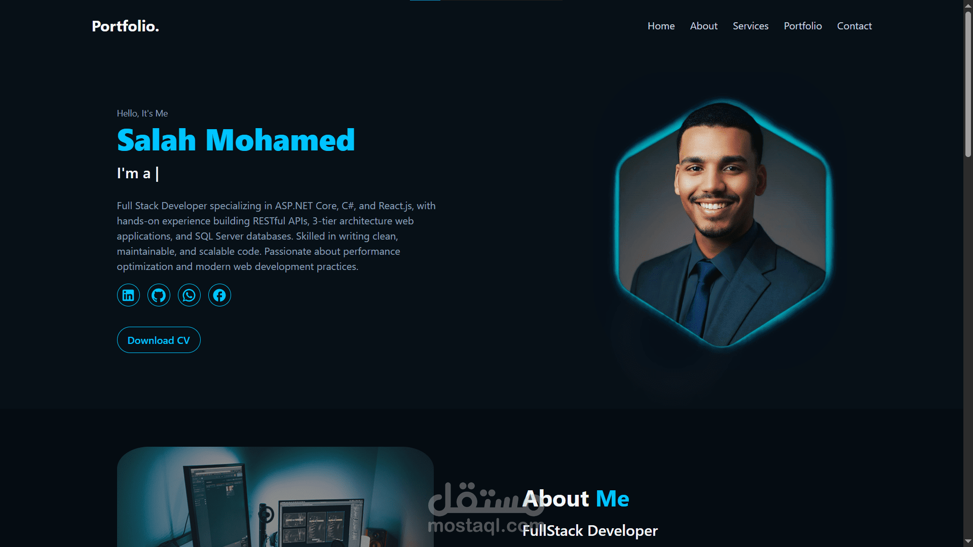 My Personal Portfolio Website