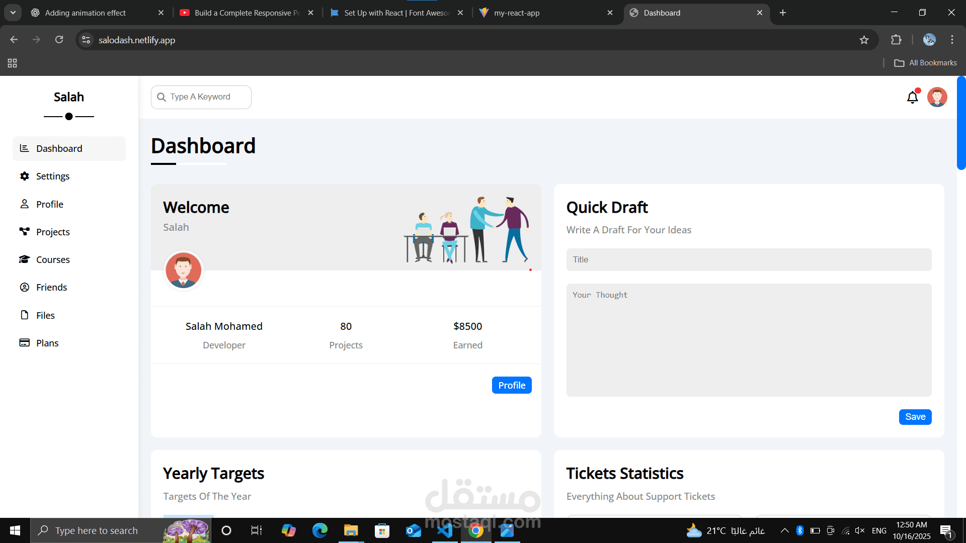 Responsive Website Project (HTML & CSS)