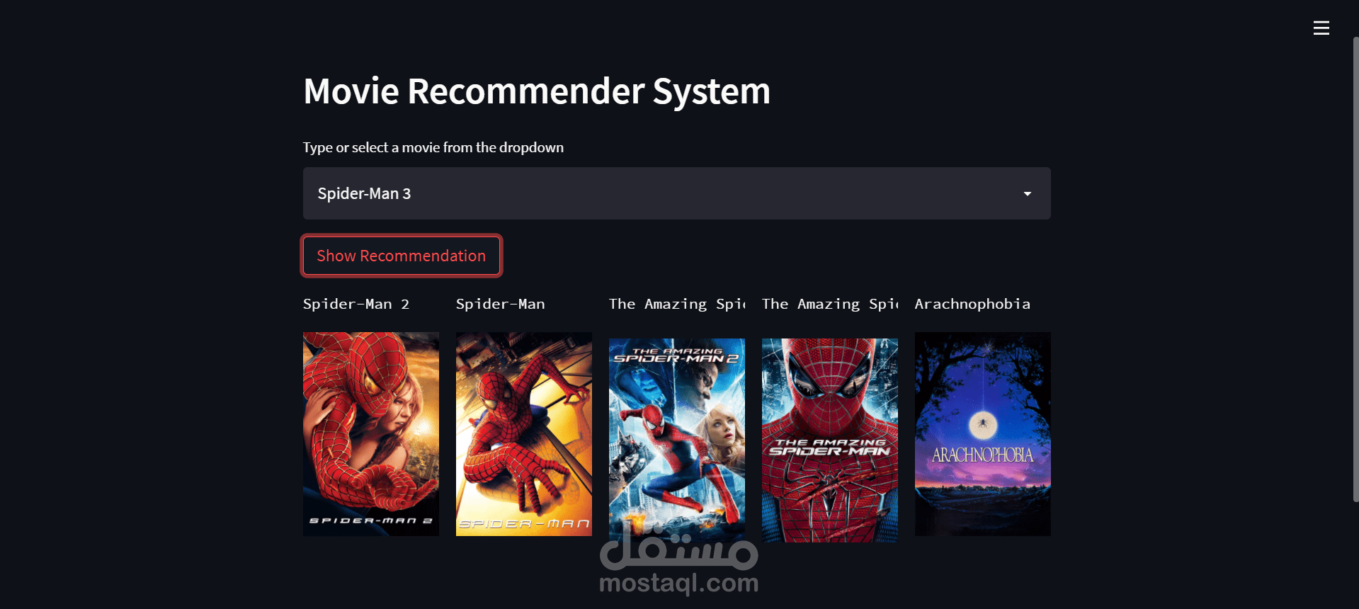 Movie Recommendation System