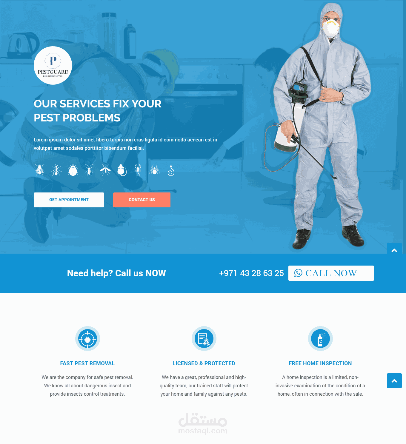 pest control service template